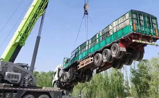 赵县道路脱困救援案例